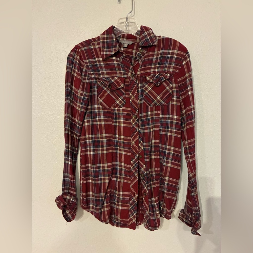 Rubbish Y2K Vintage Plaid Shirt